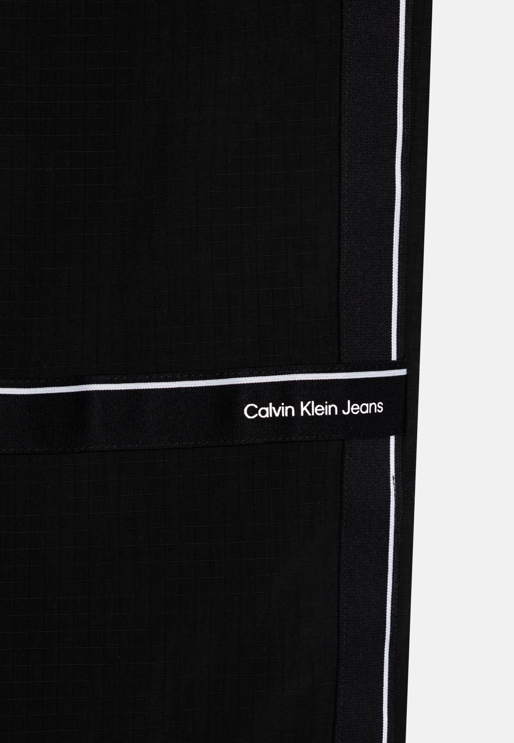 Calvin Klein Jeans TAPE STRAIGHT PANTS - Pantalones deportivos