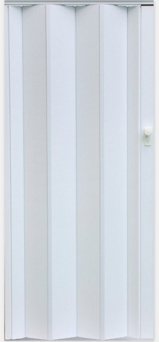 Vivaldi Falttür Schiebetür Tür weiss Schloss H. 203 cm B. bis 100,8 cm royal 011