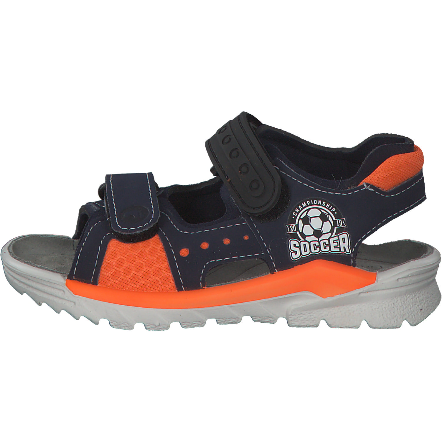 Ricosta Soccer 4523300, Sandalen (Kinder), Kinder, Blau (Nautic/Ozean)