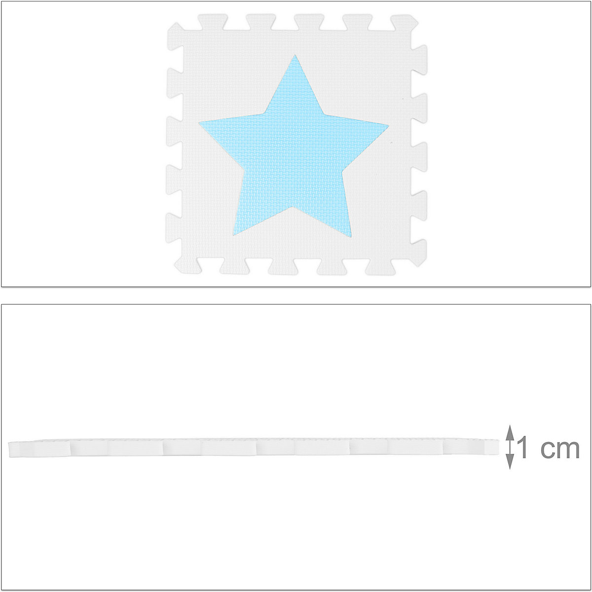 Puzzlematte Sterne