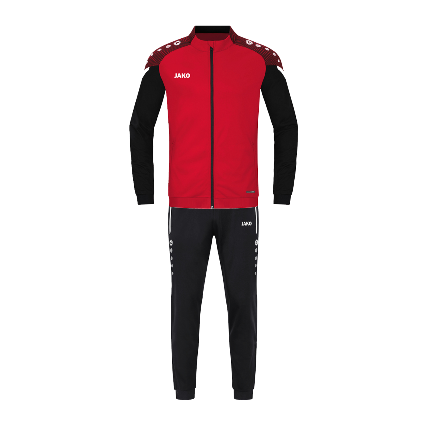 JAKO Performance Polyesteranzug Rot F101