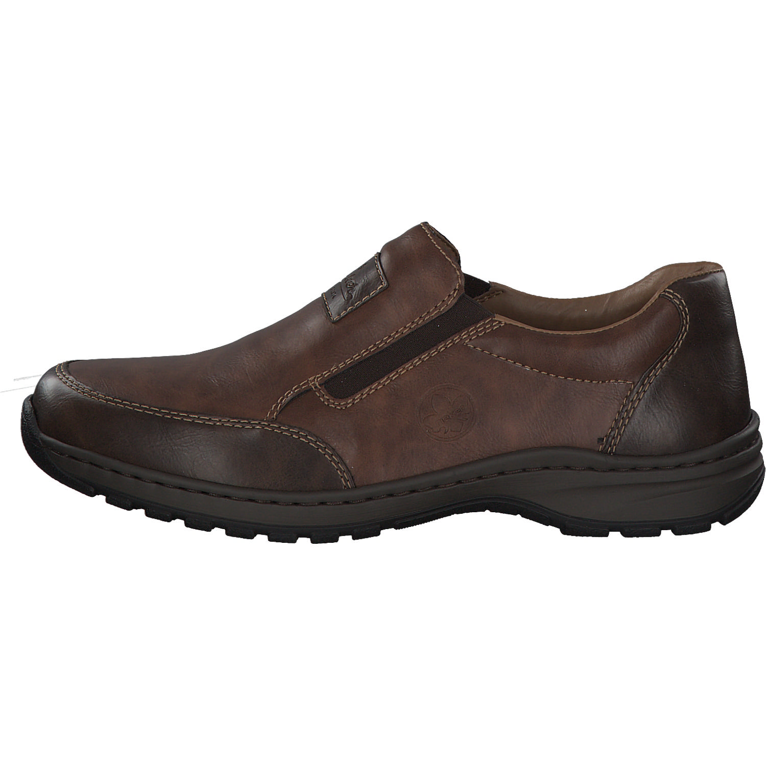 Rieker 03354, Komfort-Slipper, Herren, Braun (Toffee/Wood)