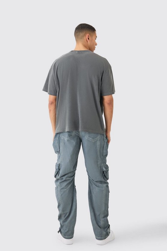 Oversize T-Shirt mit Print
