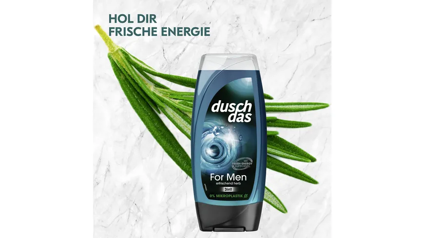 Duschdas Duschgel For Men 3in1 225 ml