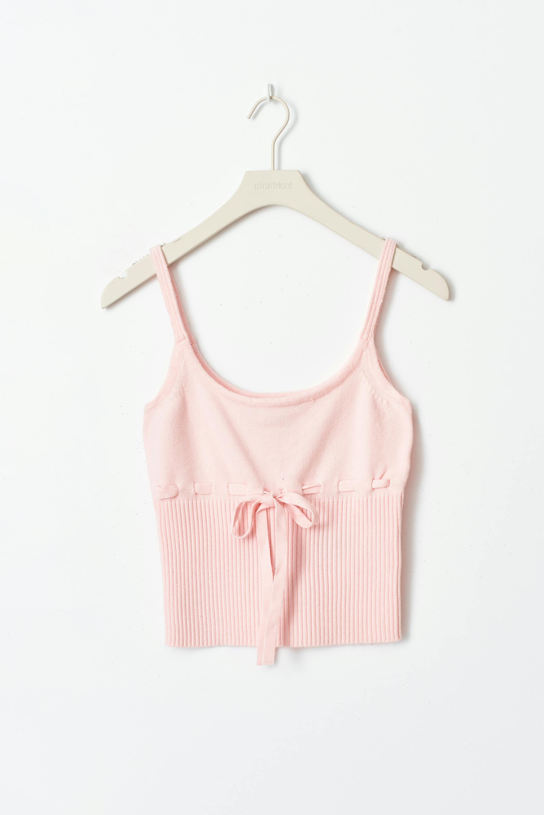 Knitted homewear singlet
