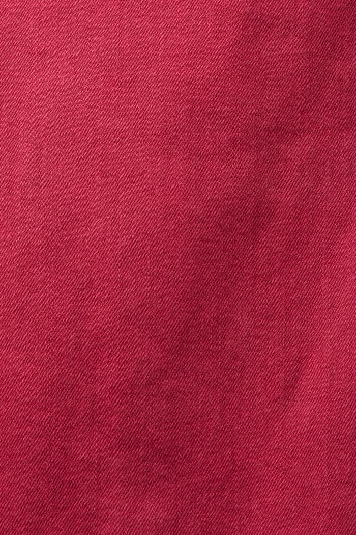 Hose mit hohem Bund und geradem Bein