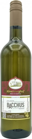 2022 Bacchus trocken - Weinbau Kirschberghof