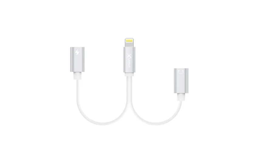 Xlayer Kabel Dual Lightning Adapter (1x Lightning auf 2x Lightning) White