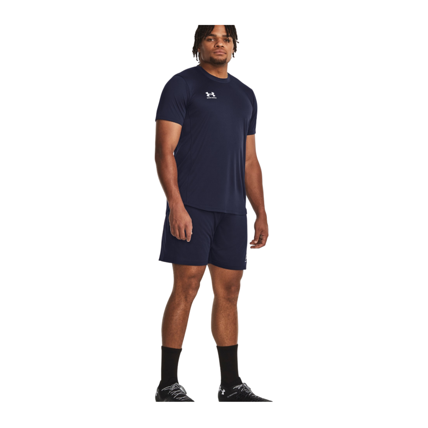 Under Armour Challenger Knit Short Blau