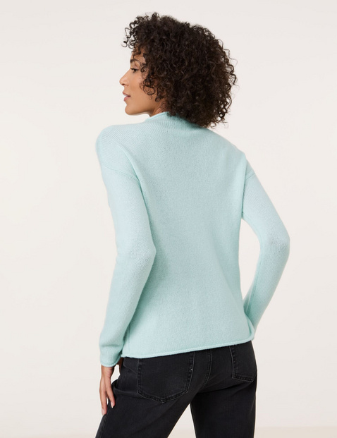 Wollpullover mit Kaschmiranteil