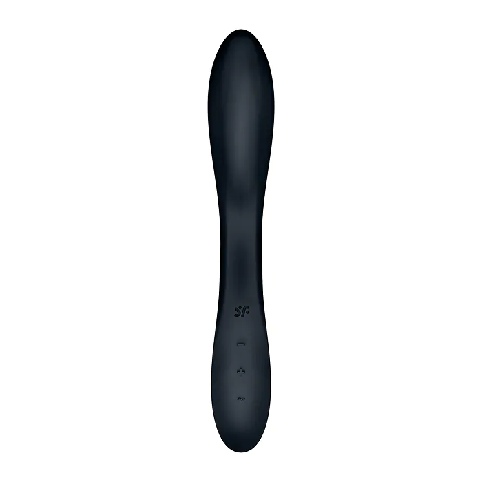 „Satisfyer Rolling Explosion Black“ intymios erdvės masažuoklis