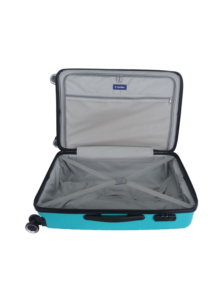 Saxoline Koffer Fiesta in turquoise günstig kaufen M