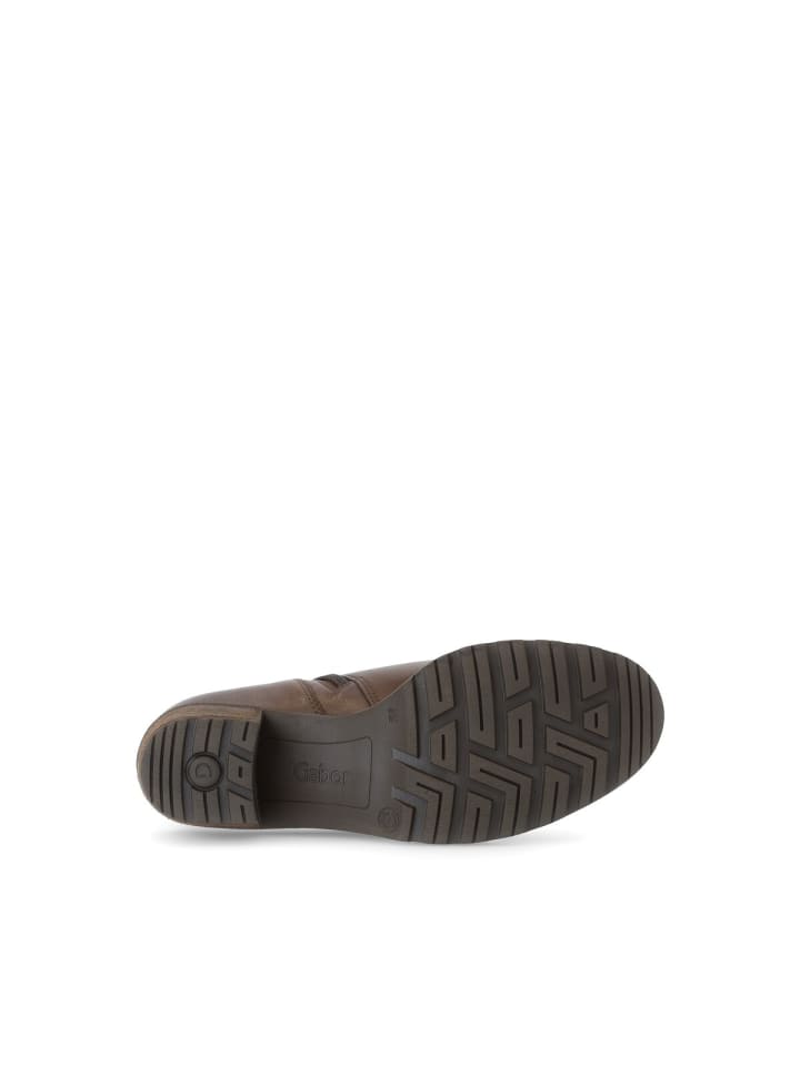 Gabor Comfort Sportliche Stiefeletten in braun günstig kaufen