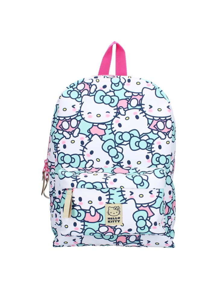 COFI 1453 Hello Kitty Rucksack –geräumigem Hauptfach und verstellbaren in Mehrfarbig günstig kaufen 33 x 23 cm