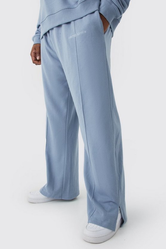 Plus lockere Jogginghose mit geteiltem Saum