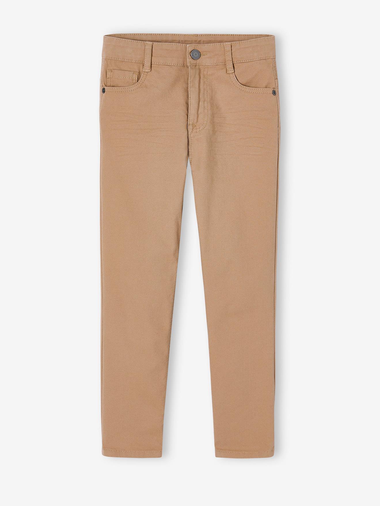 Vertbaudet Die UNVERWÜSTLICHE, robuste Jungen Hose, gerades Bein - khaki