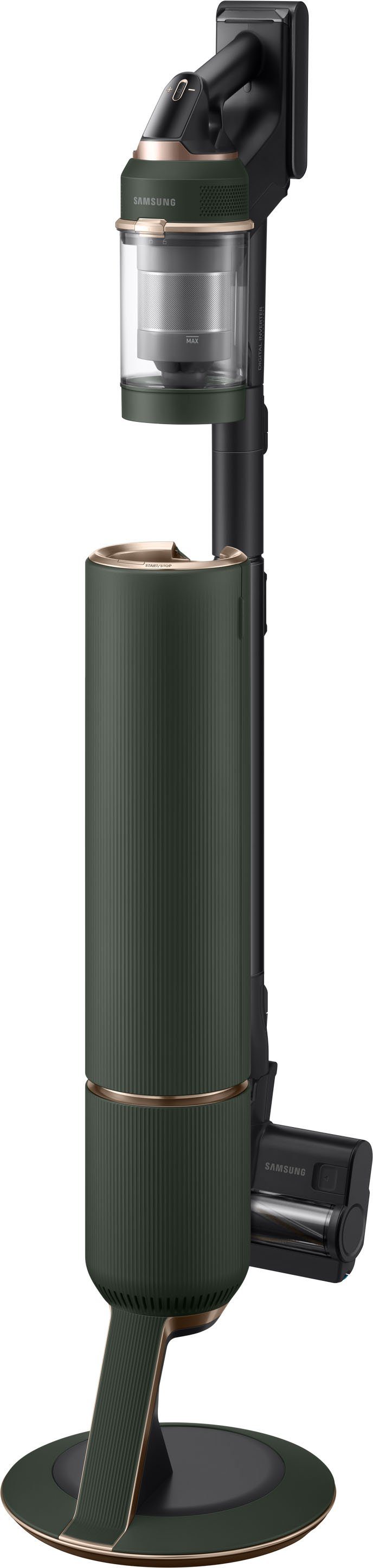 Samsung Akku-Bodenstaubsauger BESPOKE Jet complete extra VS20A95943N/WA, grün, 580 W, beutellos