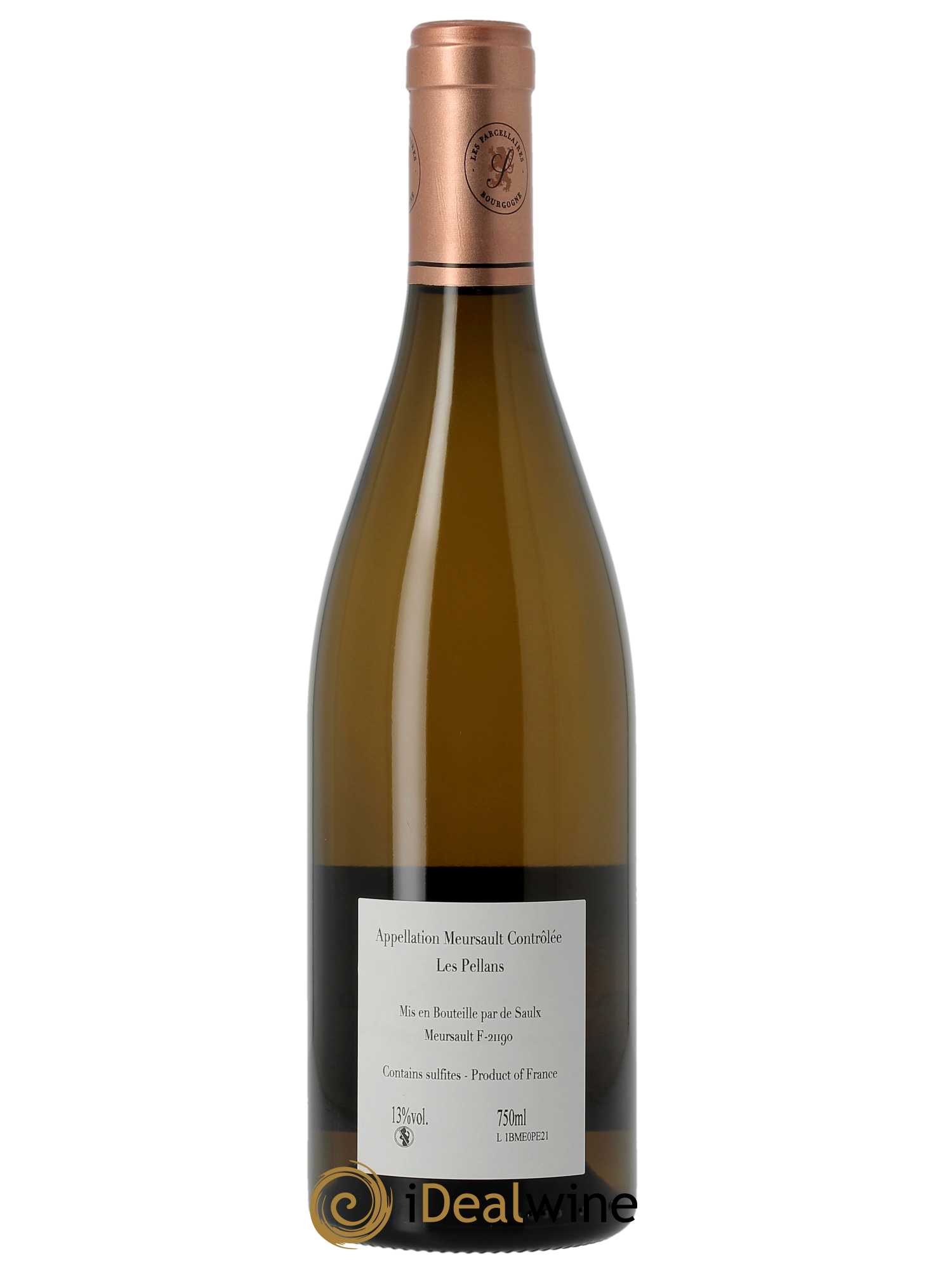 Meursault Les Pellans Les Parcellaires de Saulx  2021 - Lot de 1 Bouteille