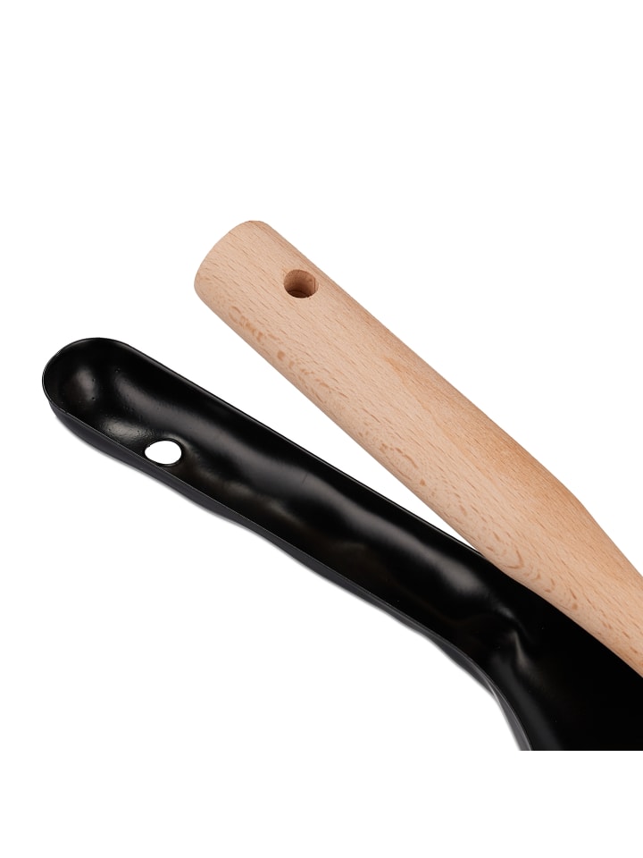 relaxdays Kehrgarnitur in Schwarz/ Natur günstig kaufen onesize