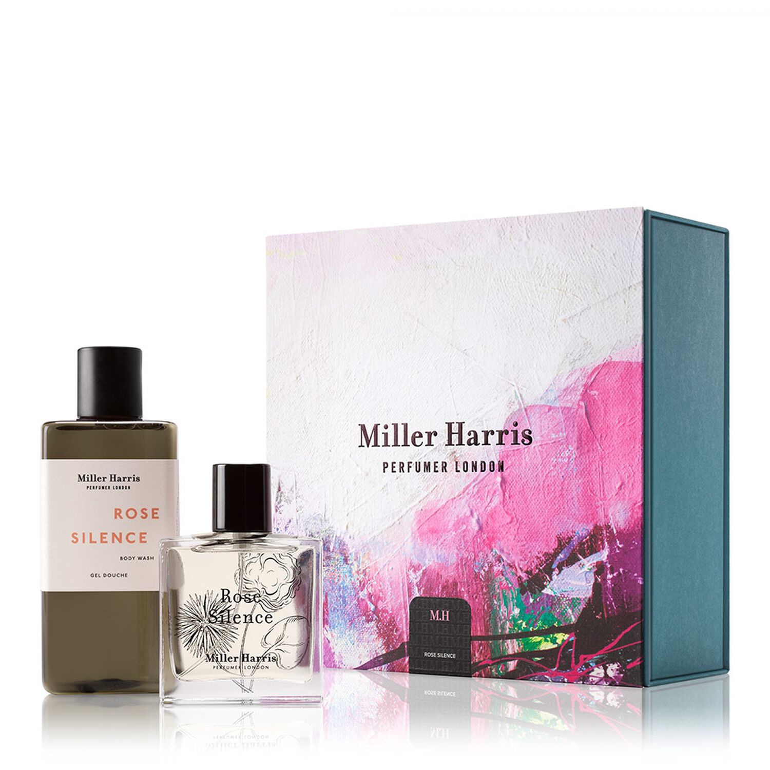 Miller Harris Rose Silence Coffret Eau de Parfum + Gel Douche 300 ml