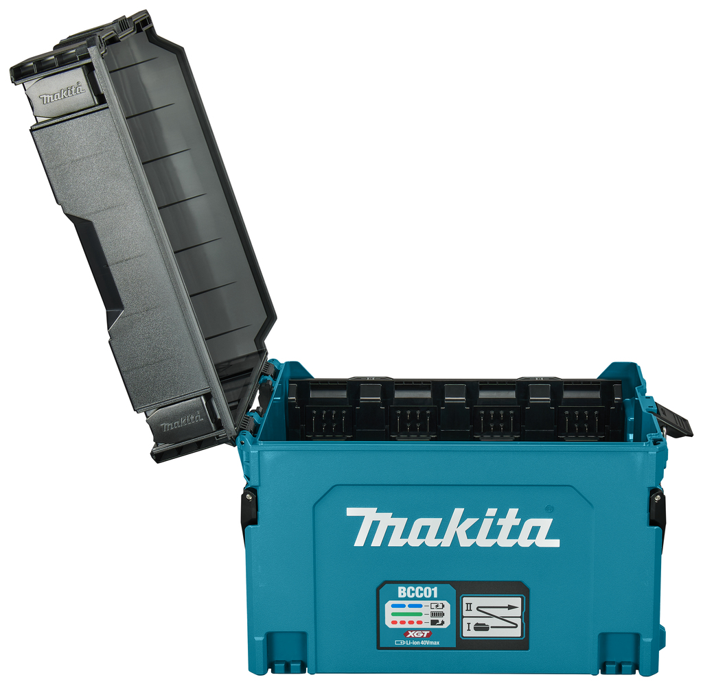 Príslušenstvo Makita BCC01 BCC01 MBox Multinabíjačka XGT/LXT pre 8 batérií (max. BL4080F)