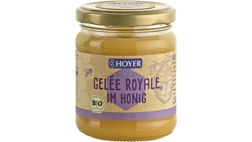 HOYER Bio Gelee Royale im Honig Bio 250 g