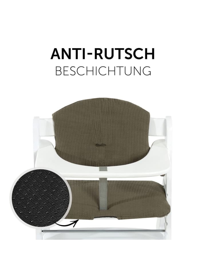 Hauck Sitzkissen / Hochstuhlauflage für Alpha Hochstuhl - in gruen,grau günstig kaufen onesize