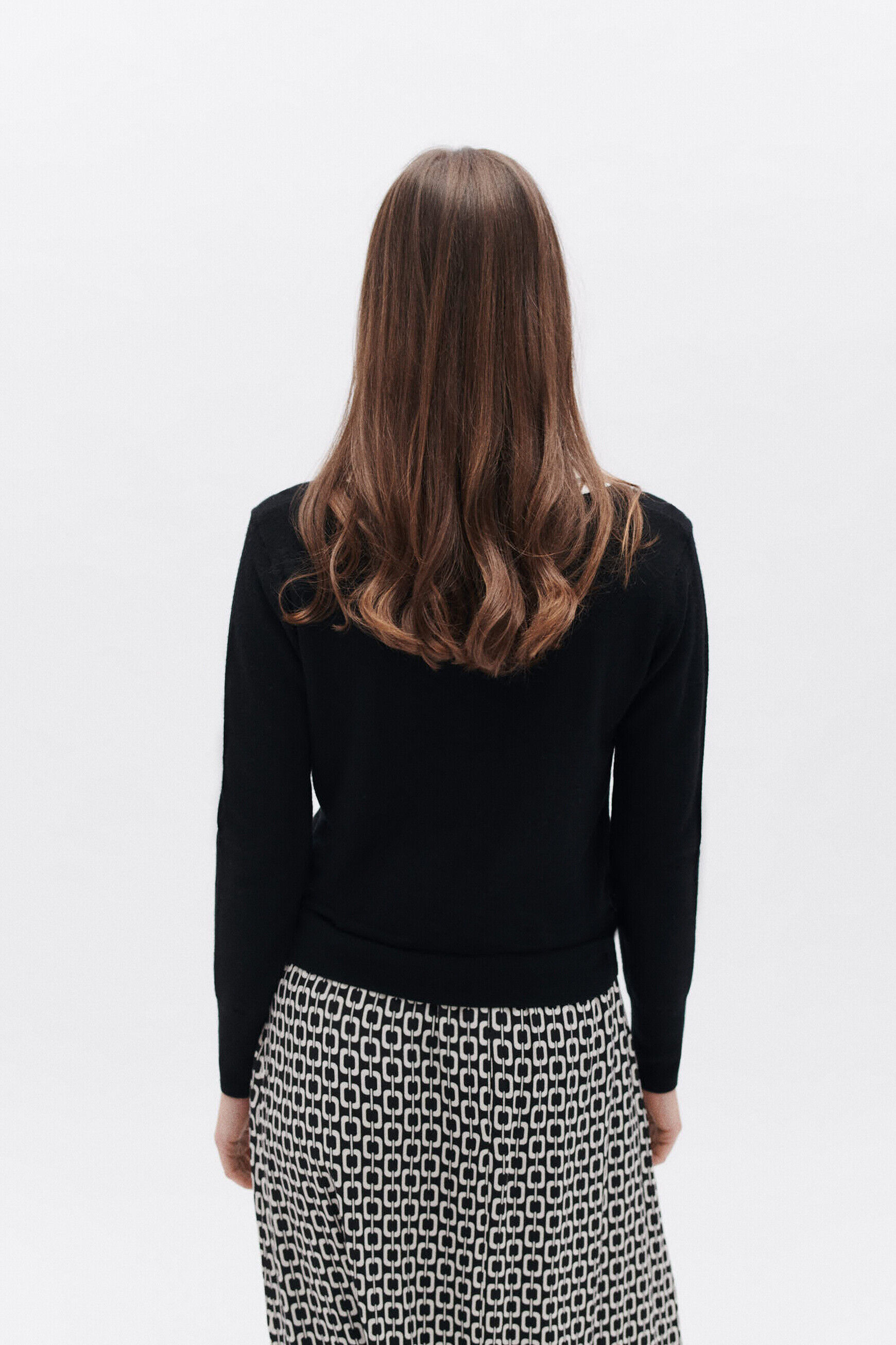 Pull manuela noir femme