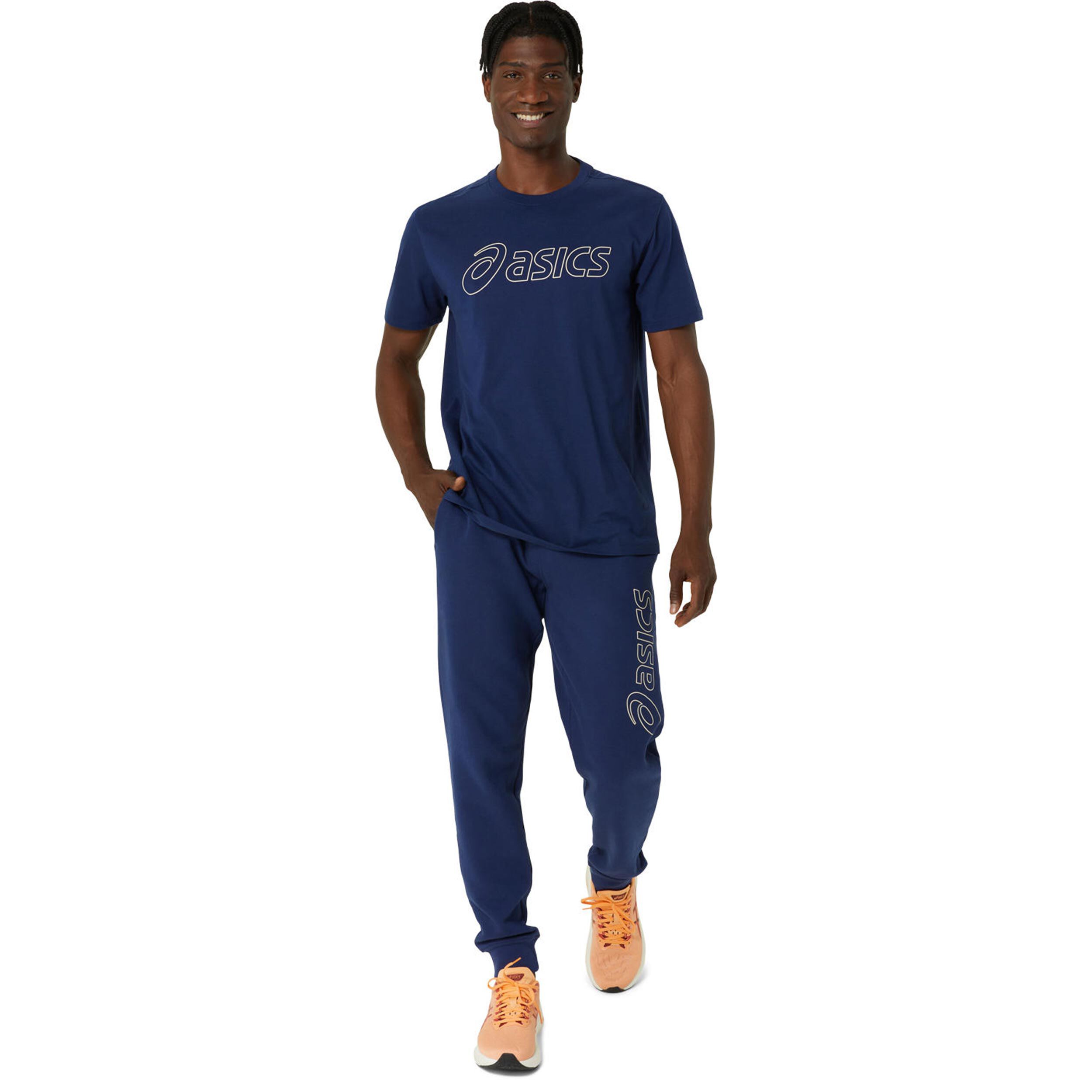 Logo T-Shirt Herren - Dunkelblau