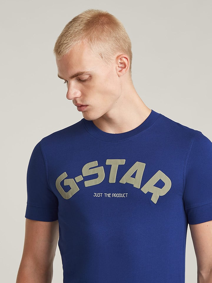 G-Star Shirt in Blau günstig kaufen
