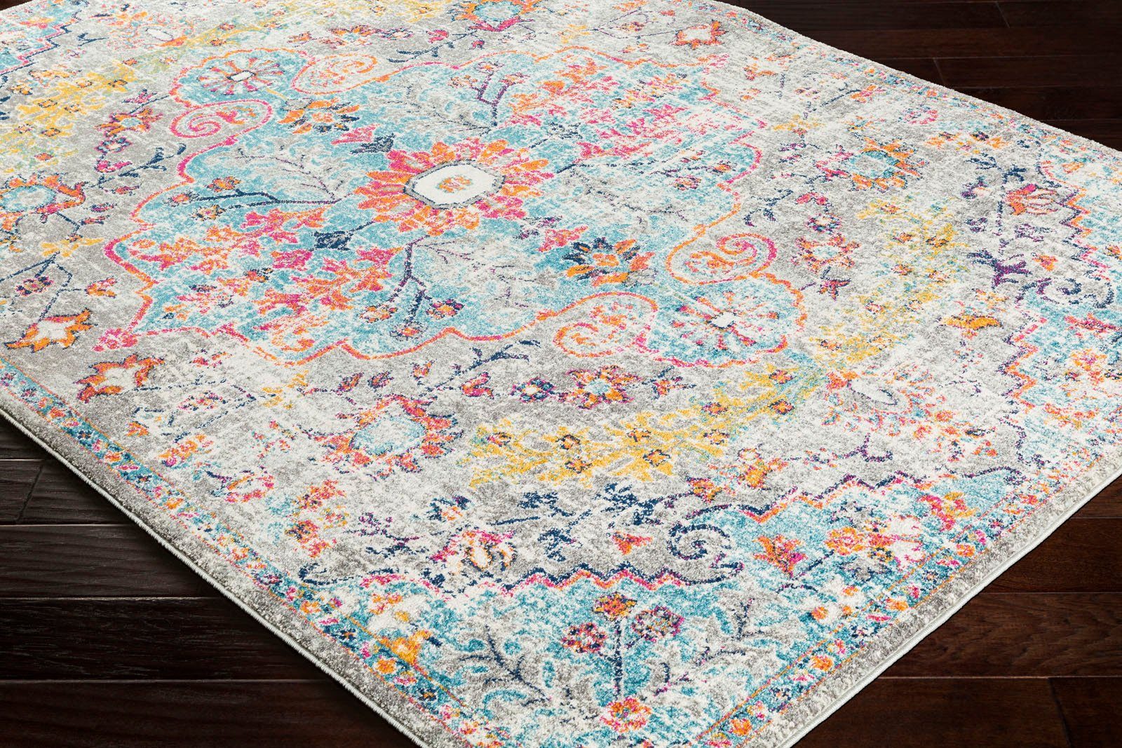Teppich Traditional, Surya, rechteckig, Höhe: 11 mm, Shabby Chic Effekt