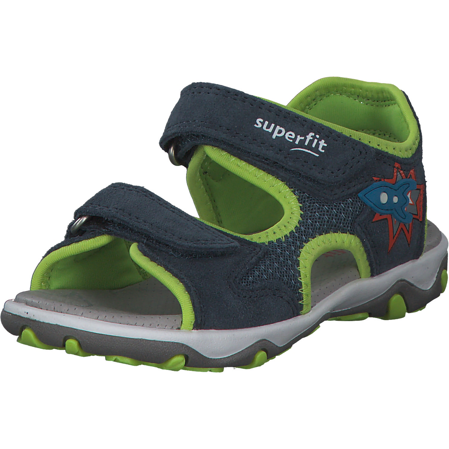 Superfit MIKE 3.0 09469, Sandalen (Kinder), Kinder, BLAU/GRÜN