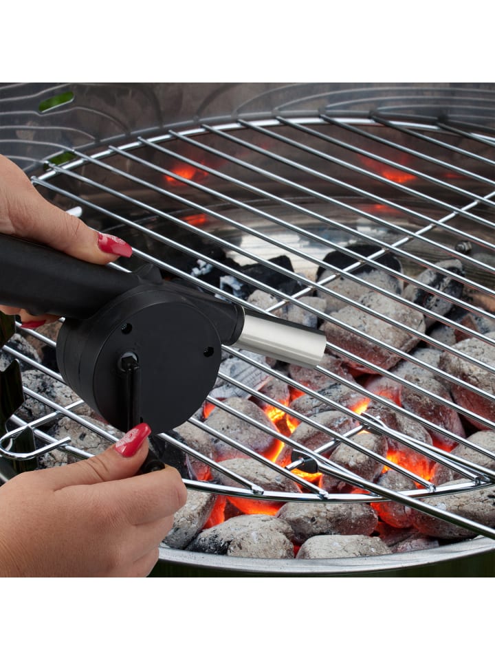 relaxdays 2er-Set: Grillgebläse in Schwarz günstig kaufen onesize