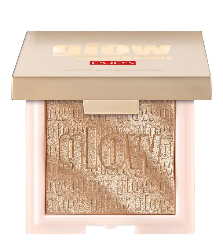 Pupa Glow Obsession Pure Light Effect 002 Rose Gold Compact Highlighter