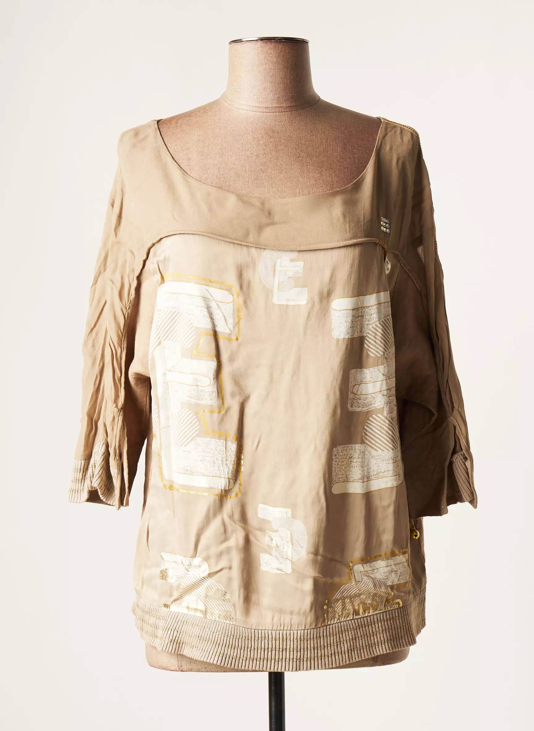 Elisa Cavaletti Blouses Femme couleur beige