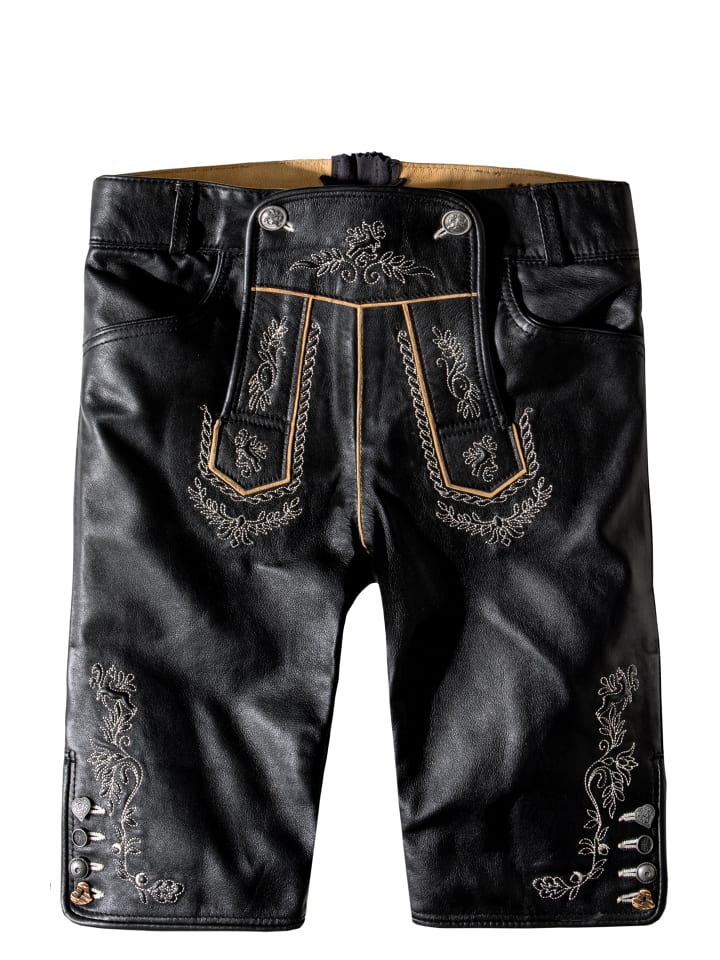 Stockerpoint Stockerpoint Trachtenlederhose Roxanne in black nappa günstig kaufen