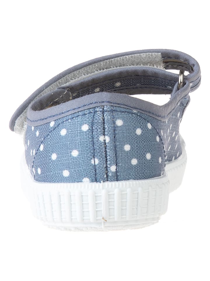 kmins Spangenballerinas in Blau günstig kaufen