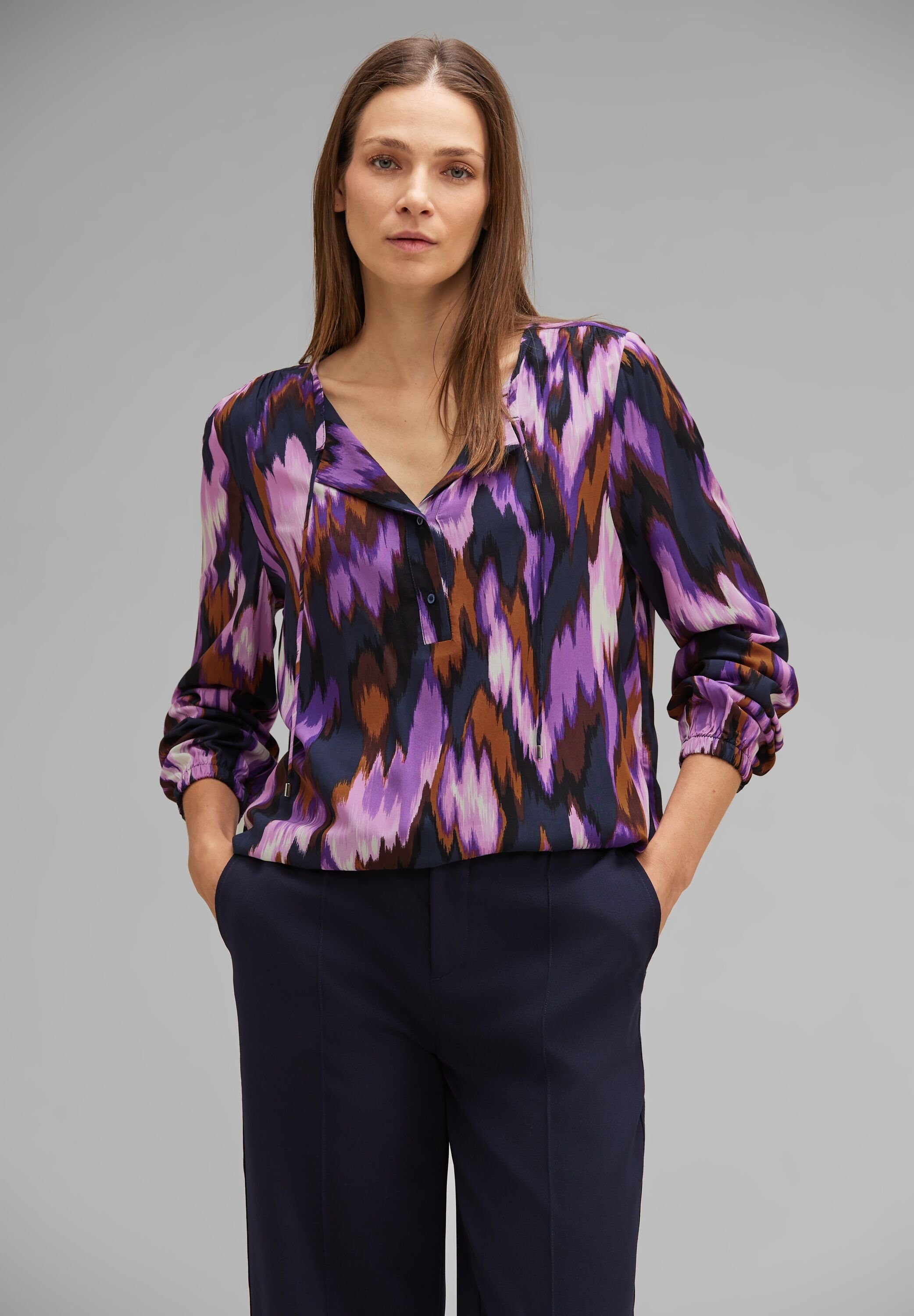 STREET ONE Kaftan aus softer Viskose