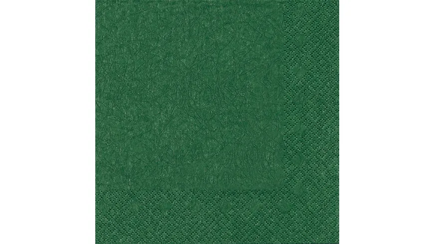 Home-Fashion Serviette Modern Dark Green 40x40cm dunkelgrün