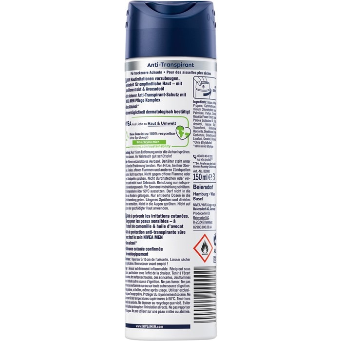 Sensitive Protect Anti-Transpirant Spray