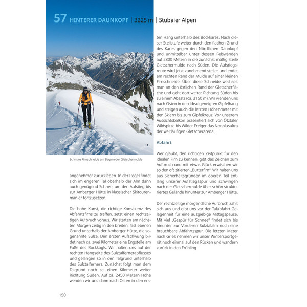 PISTENGEHEN UND LEICHTE SKITOUREN