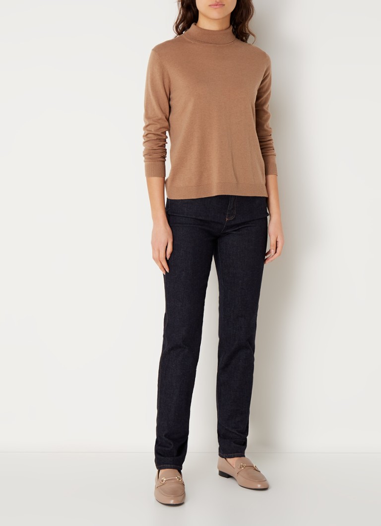 Rosner Audrey high waist slim fit jeans with colored wash