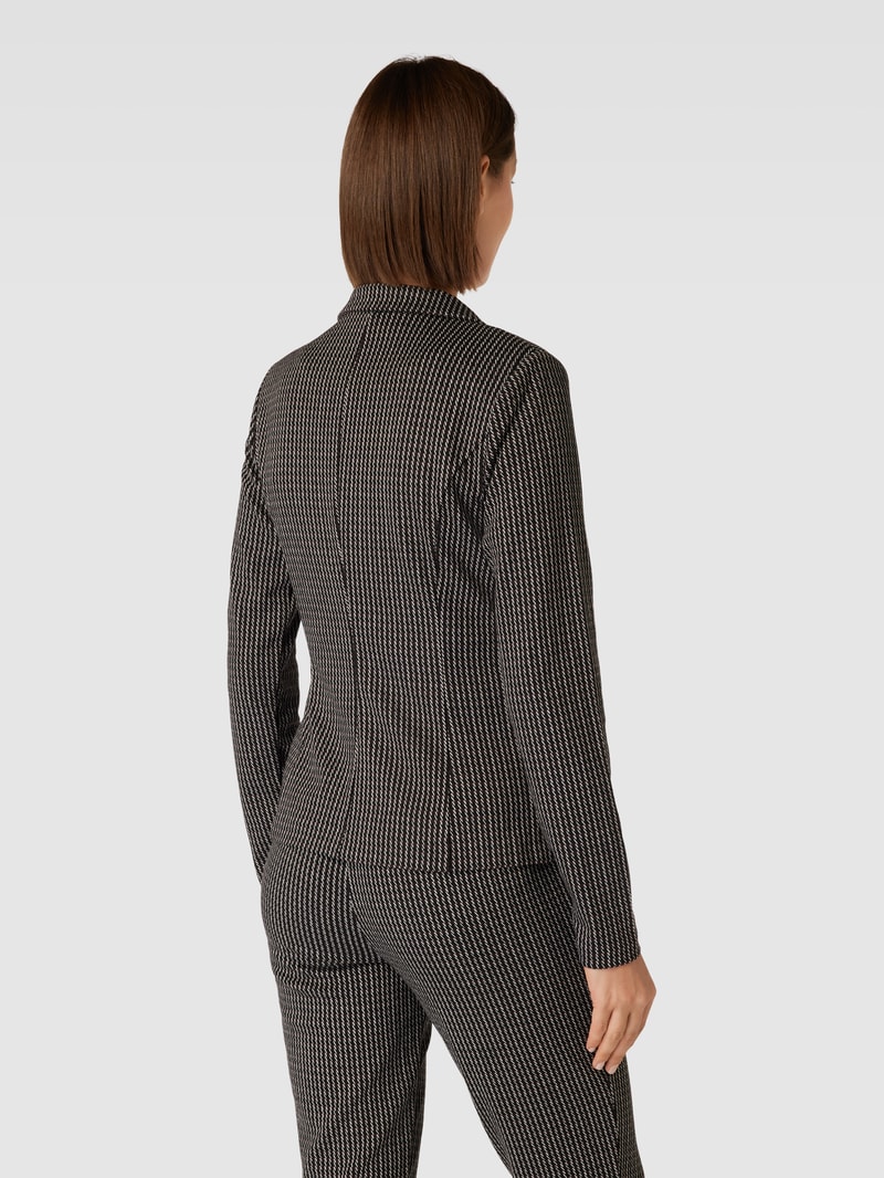 Blazer mit Allover-Muster Modell 'KATE' in bordeaux rot