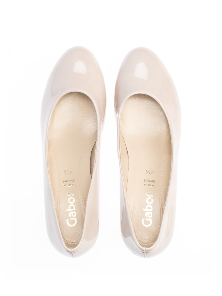 Gabor Fashion Plateau Pumps in Beige günstig kaufen