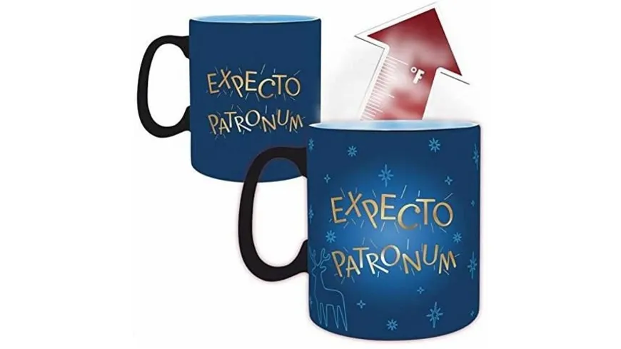 Harry Potter Chibi Expecto Patronum Thermoeffekt Tasse 460ml