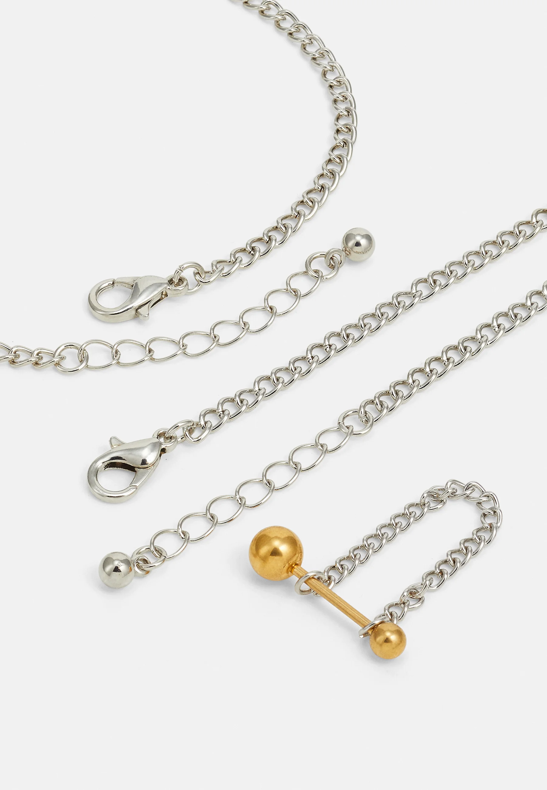 Jack & Jones JACHEKTOR MIX JEWELRY UNISEX SET - Collar