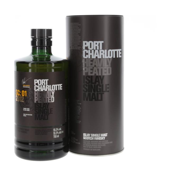 Port Charlotte SC: 01 Heavily Peated 0,7 l·55,2 % vol