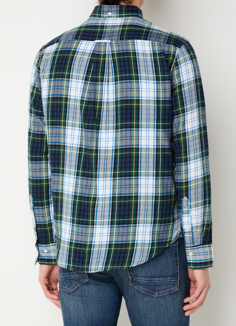 Camicia a quadri classica da uomo