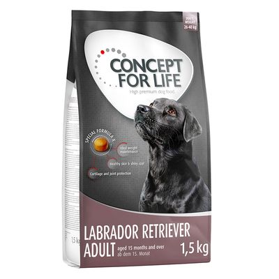 4 x 1 kg / 1.5 kg Concept for Life zum Sonderpreis!