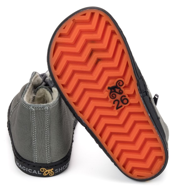 Magical Shoes kids ~ Takin Winterfutter ~ Grau